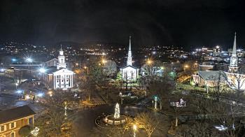 Weather camera view of Kingsport City Hall.