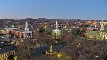 Weather camera view of Kingsport City Hall.