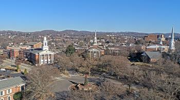 Weather camera view of Kingsport City Hall.