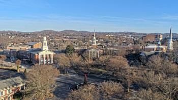 Weather camera view of Kingsport City Hall.