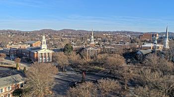 Weather camera view of Kingsport City Hall.