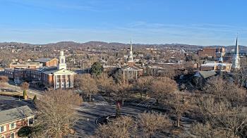 Weather camera view of Kingsport City Hall.