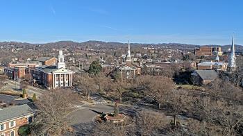 Weather camera view of Kingsport City Hall.