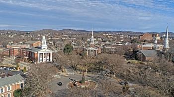 Weather camera view of Kingsport City Hall.