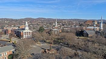 Weather camera view of Kingsport City Hall.