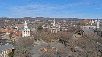 Weather camera view of Kingsport City Hall.