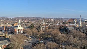 Weather camera view of Kingsport City Hall.