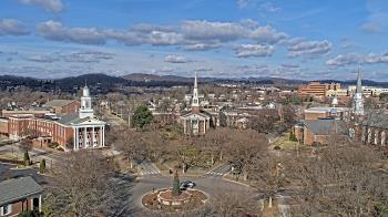 Weather camera view of Kingsport City Hall.