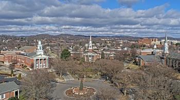 Weather camera view of Kingsport City Hall.