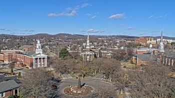 Weather camera view of Kingsport City Hall.