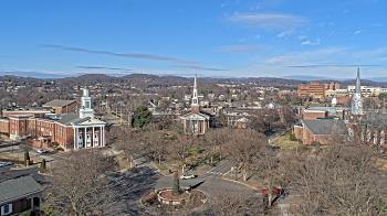 Weather camera view of Kingsport City Hall.