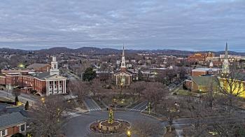 Weather camera view of Kingsport City Hall.