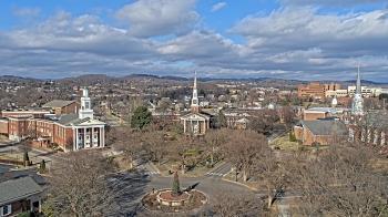 Weather camera view of Kingsport City Hall.