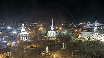Weather camera view of Kingsport City Hall.