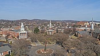 Weather camera view of Kingsport City Hall.