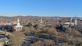 Weather camera view of Kingsport City Hall.