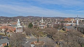 Weather camera view of Kingsport City Hall.