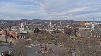 Weather camera view of Kingsport City Hall.