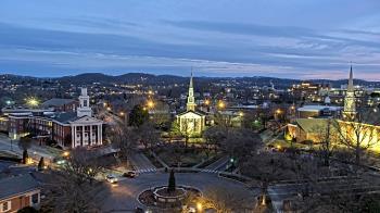 Weather camera view of Kingsport City Hall.