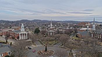 Weather camera view of Kingsport City Hall.