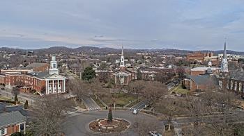 Weather camera view of Kingsport City Hall.