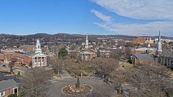 Weather camera view of Kingsport City Hall.