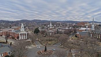Weather camera view of Kingsport City Hall.