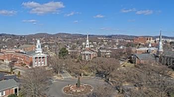 Weather camera view of Kingsport City Hall.