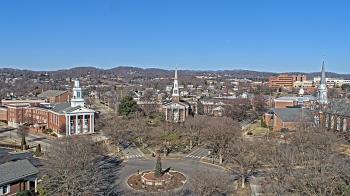 Weather camera view of Kingsport City Hall.