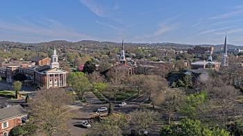 Weather camera view of Kingsport City Hall.