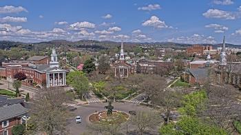 Weather camera view of Kingsport City Hall.