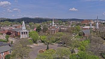 Weather camera view of Kingsport City Hall.