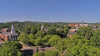 Weather camera view of Kingsport City Hall.
