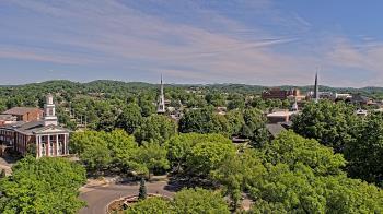 Weather camera view of Kingsport City Hall.