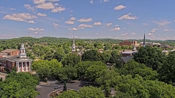 Weather camera view of Kingsport City Hall.