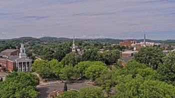 Weather camera view of Kingsport City Hall.