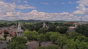 Weather camera view of Kingsport City Hall.
