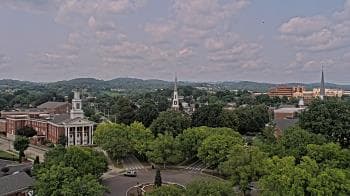 Weather camera view of Kingsport City Hall.
