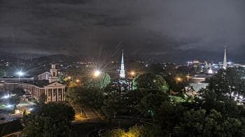 Weather camera view of Kingsport City Hall.