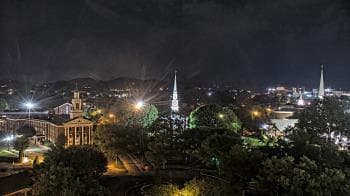 Weather camera view of Kingsport City Hall.