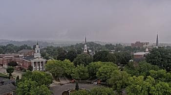 Weather camera view of Kingsport City Hall.