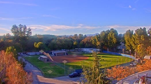 Weather camera view of College of the Canyons.