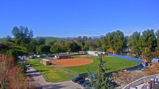 Weather camera view of College of the Canyons.