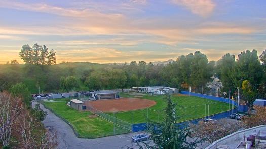 Weather camera view of College of the Canyons.