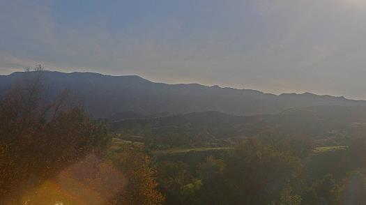 Weather camera view of College of the Canyons.