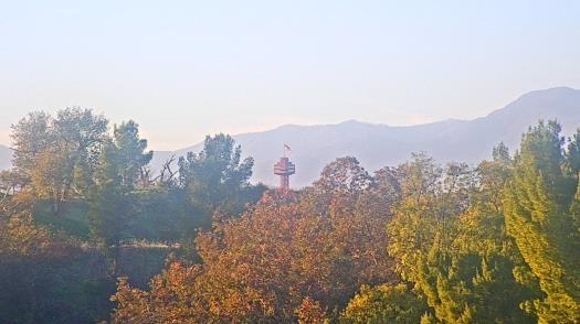 Weather camera view of College of the Canyons.