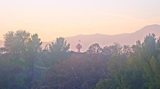 Weather camera view of College of the Canyons.