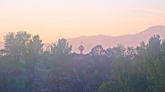 Weather camera view of College of the Canyons.