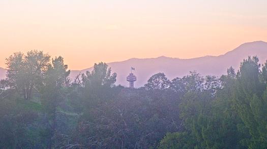 Weather camera view of College of the Canyons.