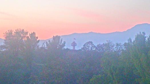 Weather camera view of College of the Canyons.